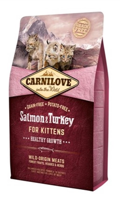 Carnilove Saumon & Dinde 2kg