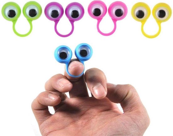 Cadeaux pour Enfants – 10 pièces – Finger Spy – Wobble Eyes