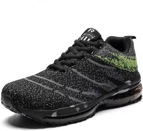 Baskets pour femmes homme noir vert taille 42