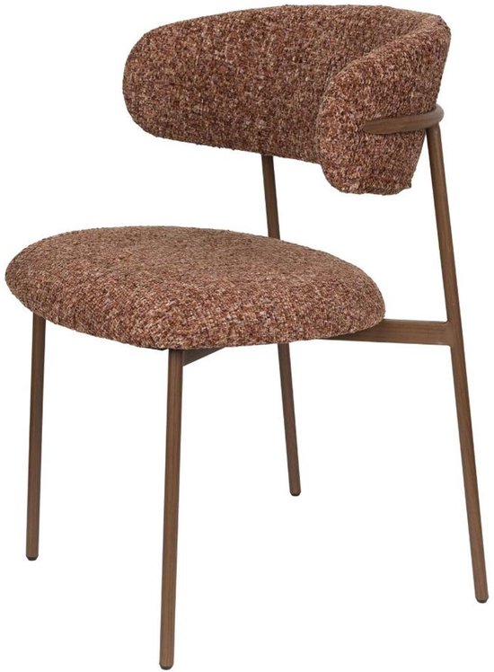 Chaise de salle à manger Mia – terre cuite