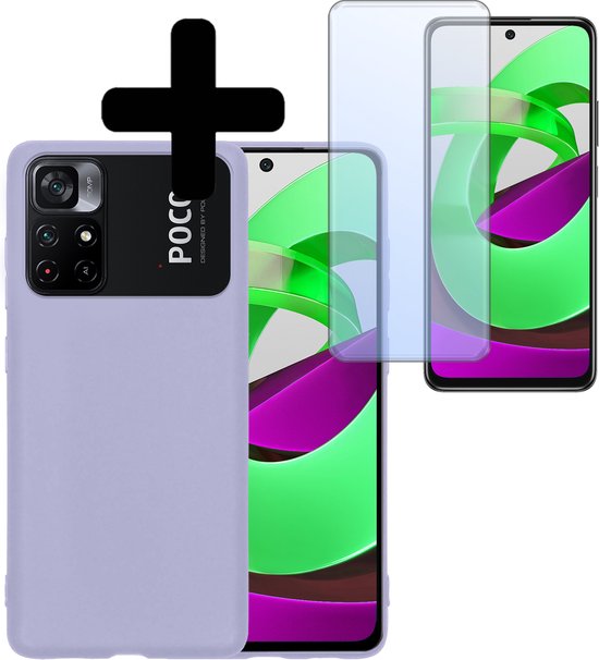 Coque en Siliconen avec protection Pro&rsquo; écran pour Xiaomi Poco M4 Pro 5G – Xiaomi