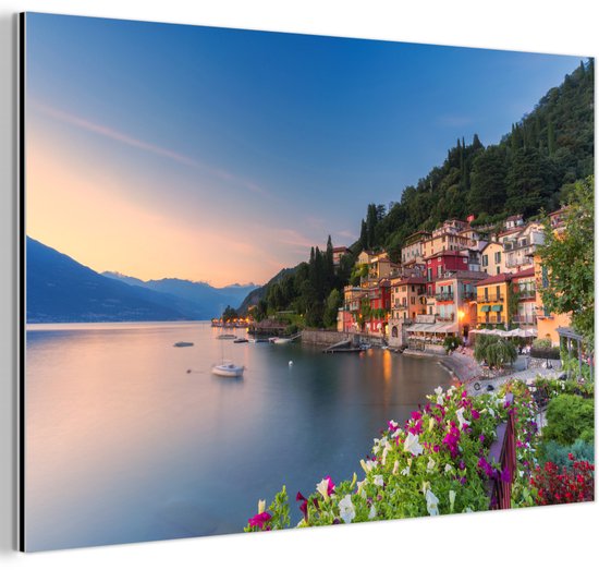 Décoration murale Métal – Peinture Aluminium – Italie – Coucher de Soleil – Plus – 120×80 cm