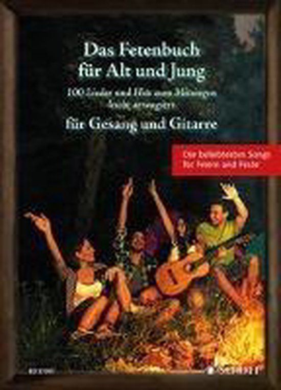 Das Fetenbuch für Alt und Jung 100 Lieder und Hits zum Mitsingen, leicht arrangiert für Gesang und Gitarre. Gesang und Gitarre. Liederbuch.