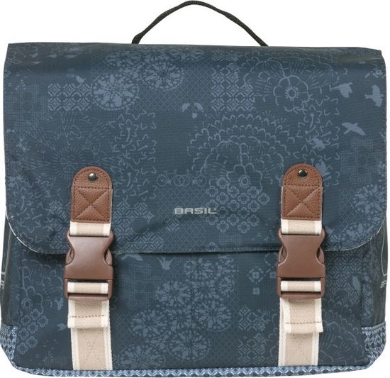 Basil Bohème MIK – sacoche vélo double – 35 litres – bleu