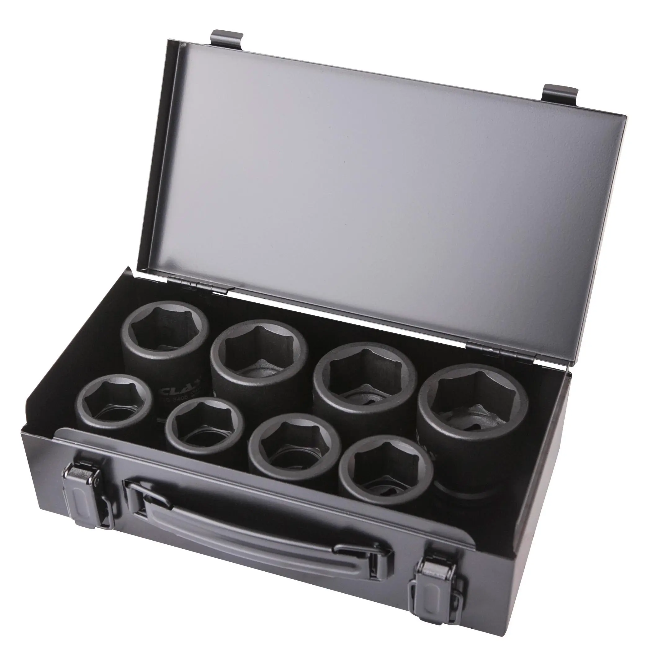 CLAS – Coffret 8 douilles choc 6 pans 26-38mm 3/4&Prime; – OS 3400