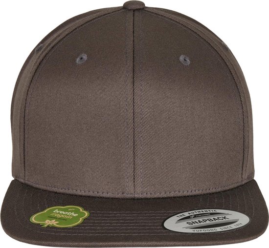 Casquette Snapback Urban Classics Cotton Bio Grijs