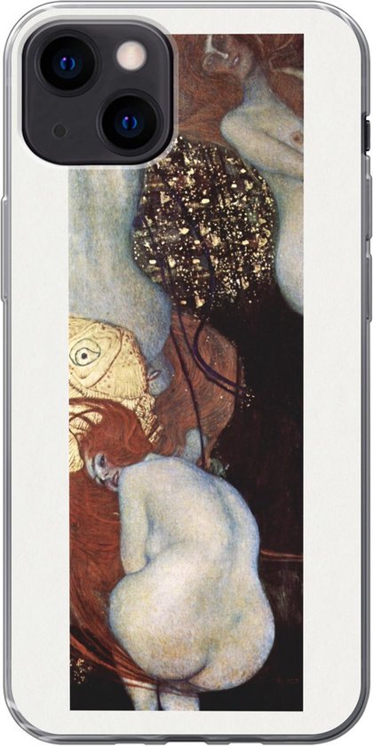 Coque iPhone 13 – Poisson rouge – Gustav Klimt – Siliconen