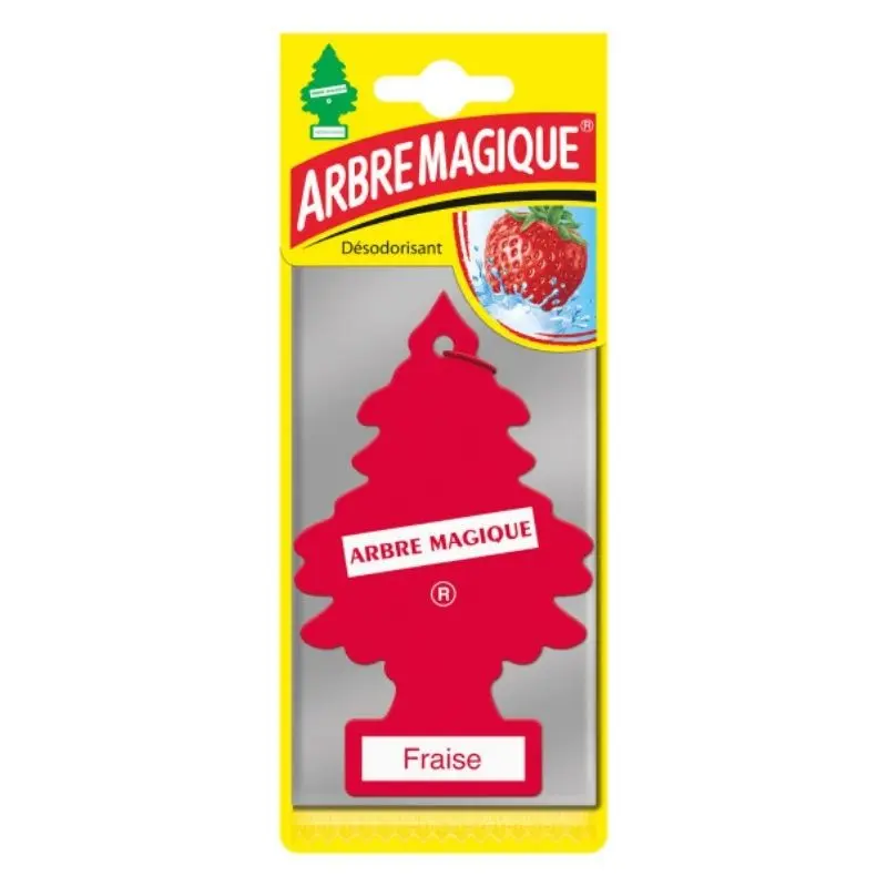 ARBRE MAGIQUE – Désodorisant voiture – Parfum fraise – 11112 24