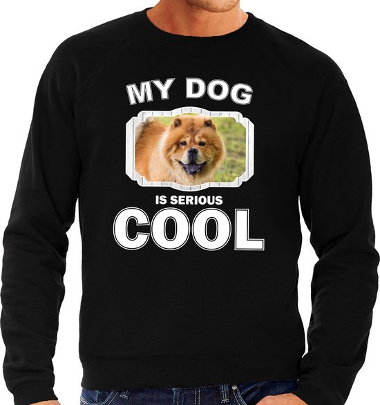 Chow Chow Dog Pull / Pull My Dog is serious Cool Black – Hommes – Chow Chows Lover Gift Sweats 2XL