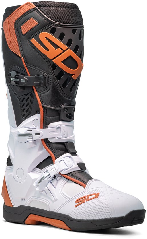 Bottes Sidi Crossair Wit Zwart Bronze Cross – Taille 46 – Botte