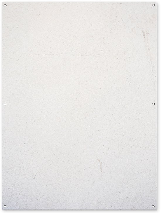 Décoration murale extérieur Béton – Wit – Moderne – 120×160 cm – Toile de jardin – Affiche extérieure