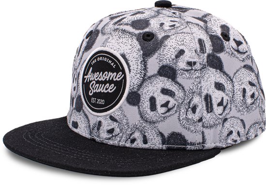 Awesome Sauce – Awesome Panda – 56cm – Casquette Enfant Jeunesse – Casquette – Snapback