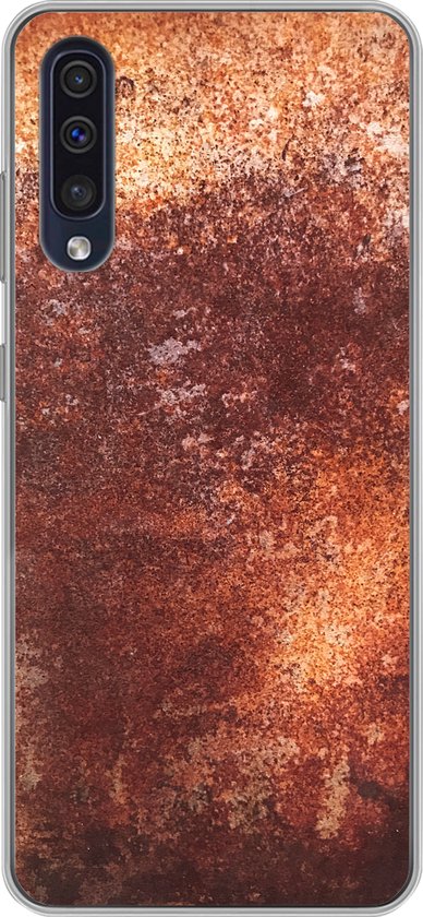 Coque Samsung Galaxy A30s – Acier – Métal – Rouille – Siliconen Phone Case