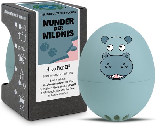 Brainstream PiepEi – Sablier – Hippopotame