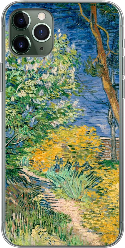 Coque iPhone 11 Pro Max – Les buissons d&rsquo;Arles – Vincent van Gogh – Siliconen