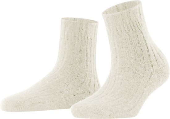Chaussettes Femme FALKE Bedsok Rib – Wit – Taille 35-38