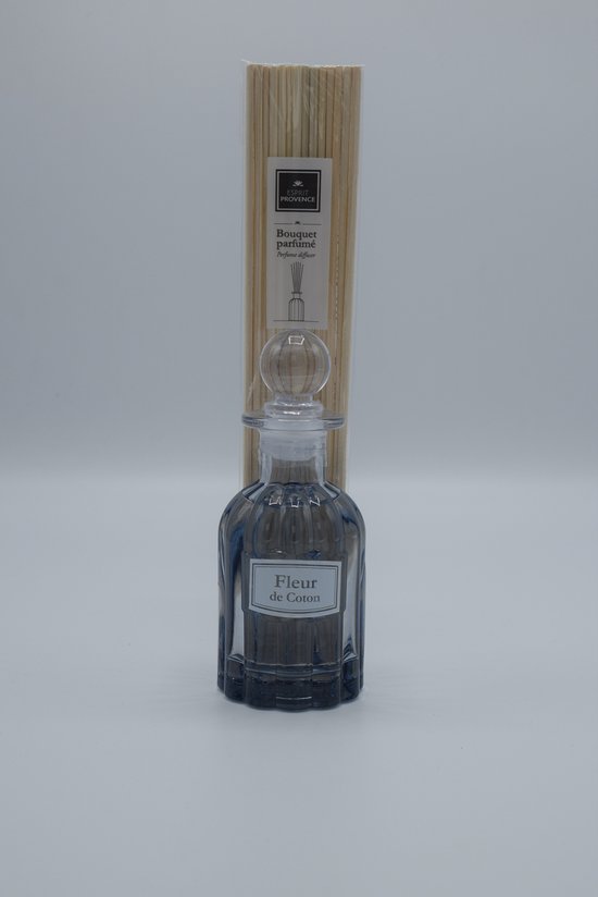 Bâtons parfumés fleur de coton 100 ml – flacon rétro – Esprit Provence