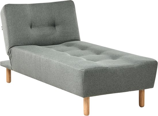 BELIANI ALSTEN – Chaise longue – Vert – Tissu