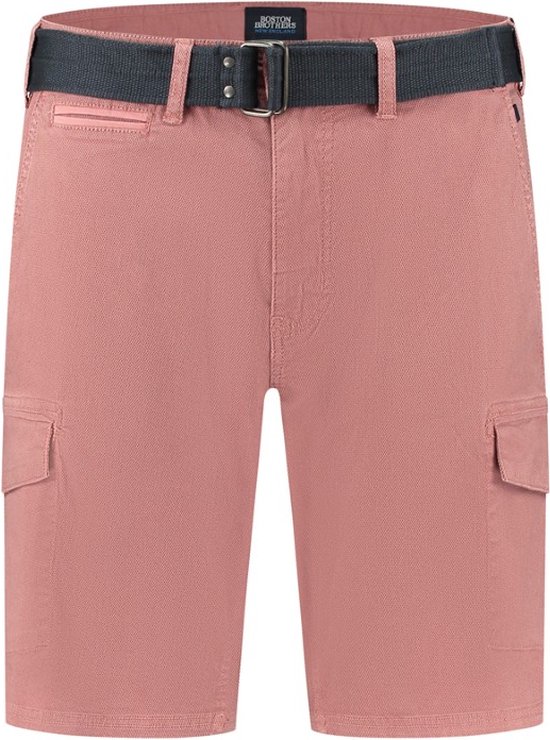 Boston Brothers Bermuda – Bermuda homme – 7000 – rouge – ceinture incluse – taille XL