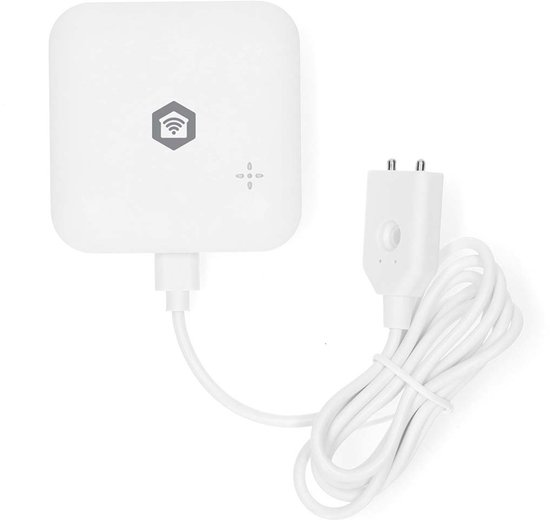 Détecteur Water Nedis SmartLife – Wi-Fi – Alimentation par batterie – Extension incluse – Autonomie max. : 24 mois – 80 dB – Wit
