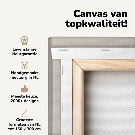 Décoration murale Carte du Wereldkaart – Planche de bois – Grijs – Toile – 60×90 cm