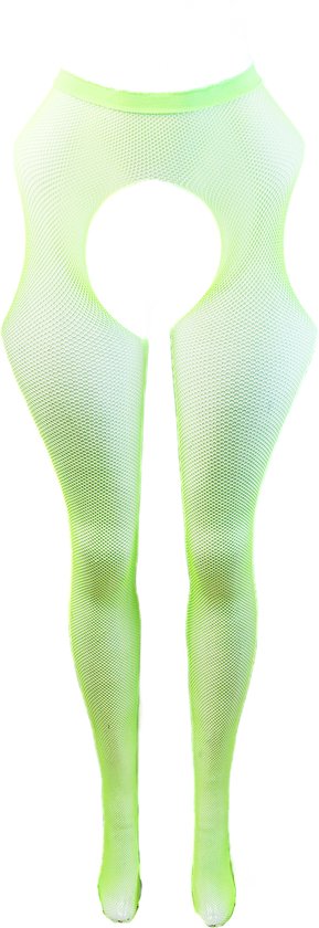 BamBella® – Culotte – Taille unique – Bas échancrés pour femme – Taille unique – Lingerie érotique sexy en dentelle verte