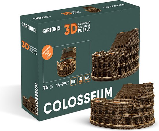 CARTONIC – CHRIST RÉDEMPTEUR – Puzzle 3D – enfants et adultes – puzzles – DIY- décoration