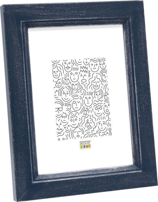Deknudt Frames cadre photo S42LX6 AR – bleu – pour photo 18×24 cm