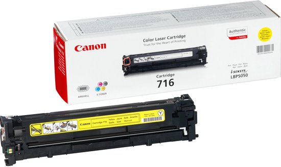 Canon 716 Y Cartouche de toner 1 pièce(s) Original Jaune
