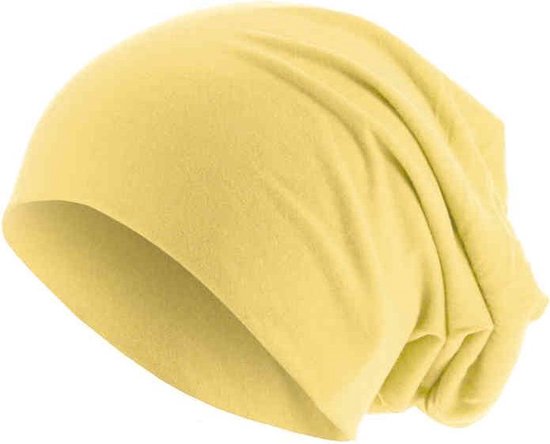 Bonnet Urban Classics Pastel Jersey Jaune
