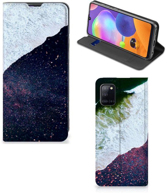 Coque Samsung Galaxy A31 Flip Cover Sea in Space