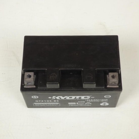 Batterie SLA Kyoto pour Moto Honda 1000 Cbr Rr 2004 à 2010 YTZ10S SLA / 12V 8.6Ah Neuf