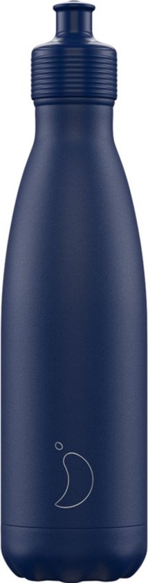 Chilly&rsquo;s Bidon Sports Blue Mat 500ml