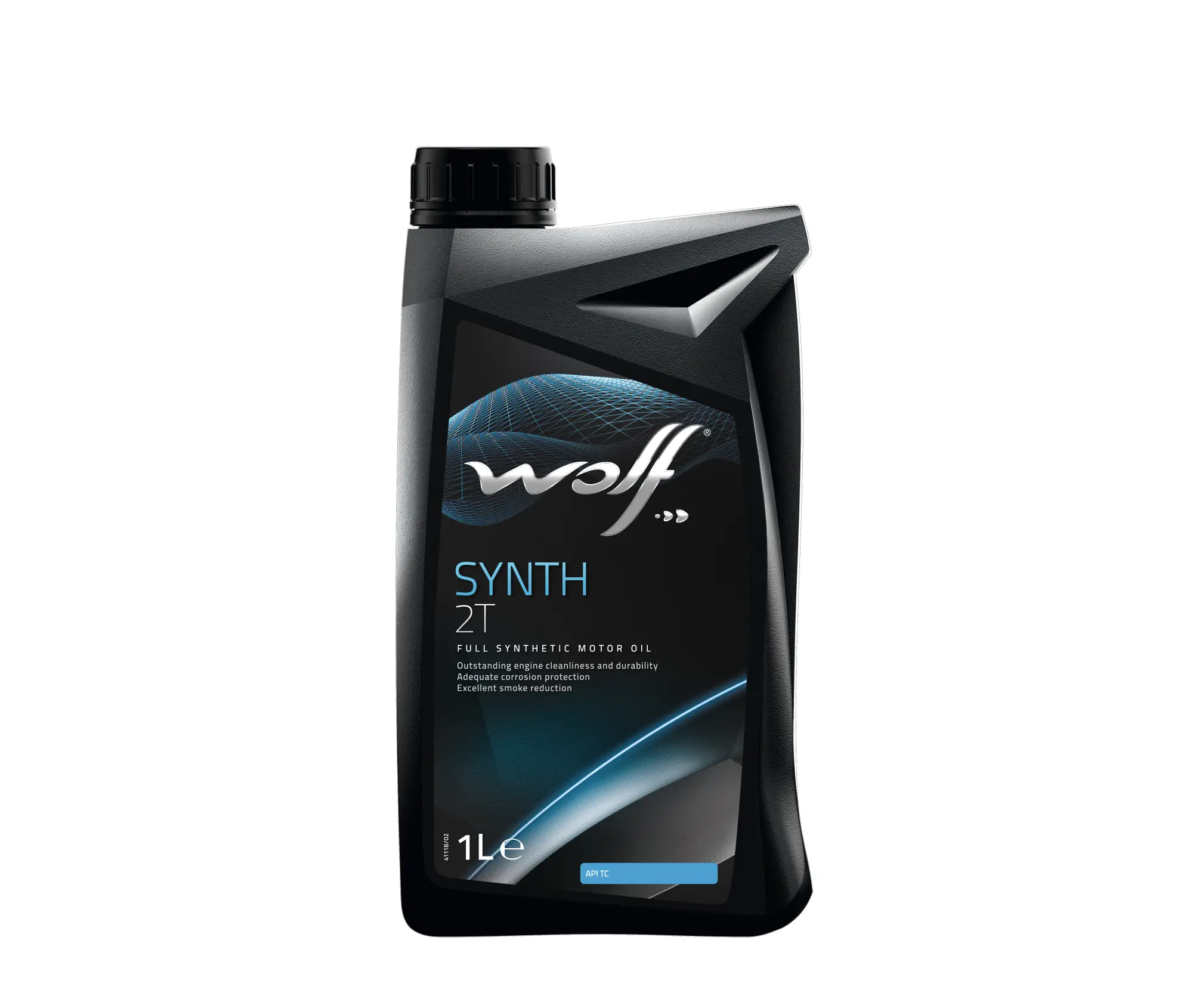 WOLF – Bidon Synth 2T 1L pour moteur 2 temps – 8301704