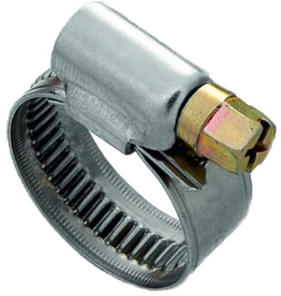 Colliers de serrage en acier inoxydable W4, 12 mm, 16-25 mm, DIN 3017