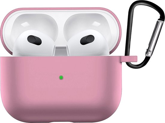 Etui en silicone pour AirPods 3 – Etui en silicone pour AirPods 3 Rose clair – Etui en Siliconen pour AirPods 3 – Rose clair