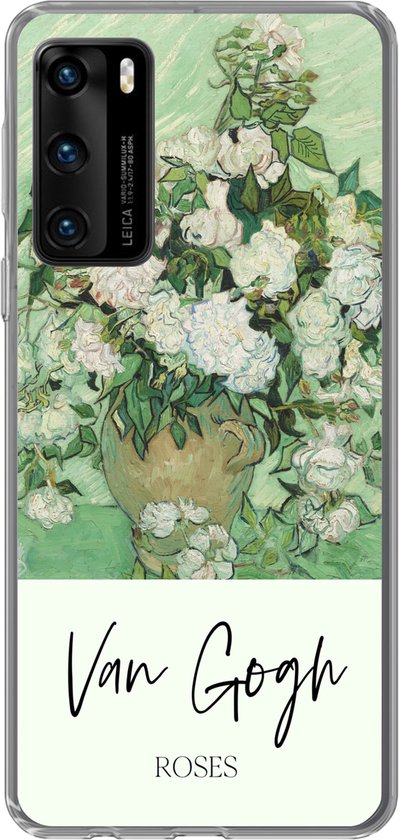 Coque Huawei P40 – Peinture – Fleurs – Van Gogh – Siliconen