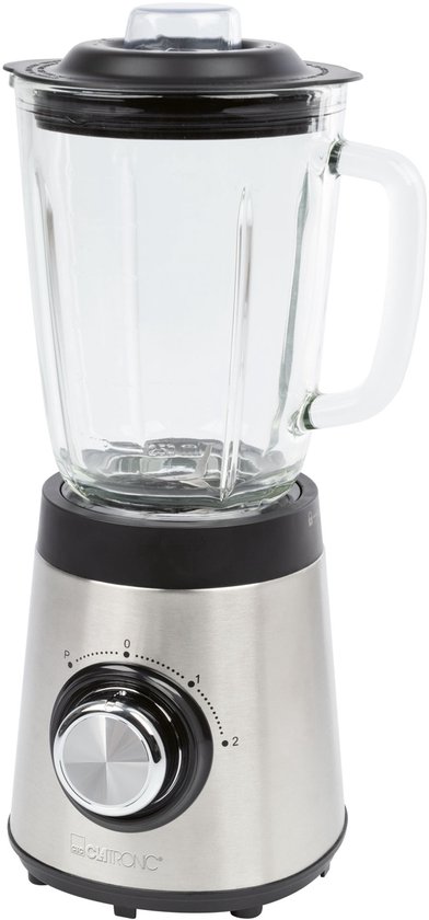 Clatronic UM 3829 – Mixeur – Fonction broyeur à glace et turbo – Inox – 700W