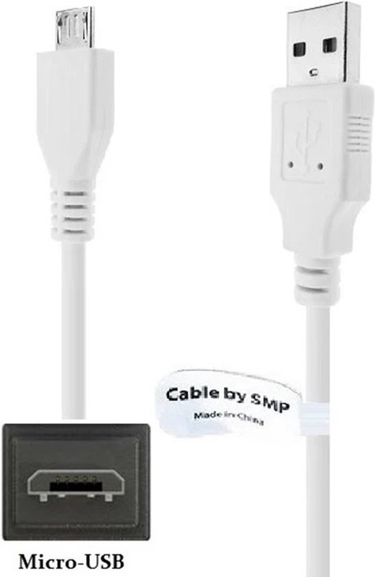Câble Micro -USB OneOne de 0 . Câble de chargement robuste. Câble de chargement compatible avec TomTom Go 6100, Go 6200, Go Basic, Go Classic, Go Discover, Go Essential, Go Exclusive, Go Camper