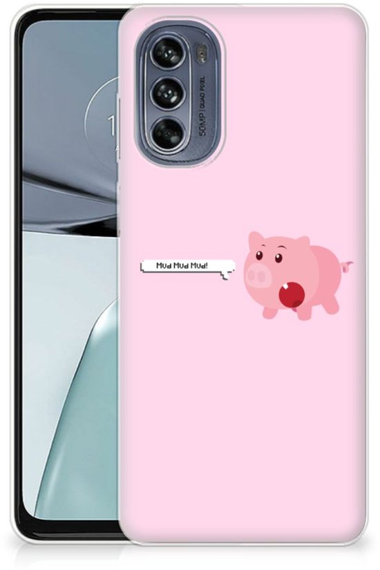 Coque pour Motorola Moto G62 5G TPU étui Boue Pig