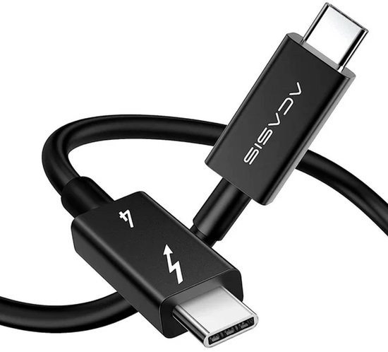 Câble de données Acasis Thunderbolt 4 40 Gbit/s PD 100 W 8 K 60 Hz 1 m
