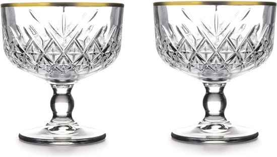 Coupe glacée Timeless Golden Touch de Pasabahce