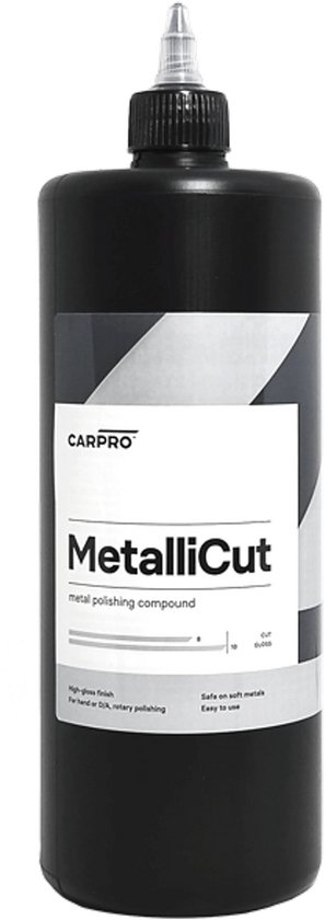 CarPro Metallicut Polish 1000ml – Produit de polissage pour métaux