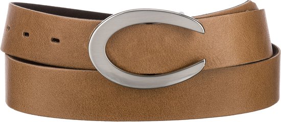 Vanzetti Cuir Ceinture 33mm Leather Belt W85 Camel Brun
