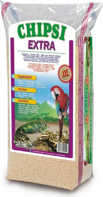 Chipsi extra XXL copeaux de bois de hêtre 15kg