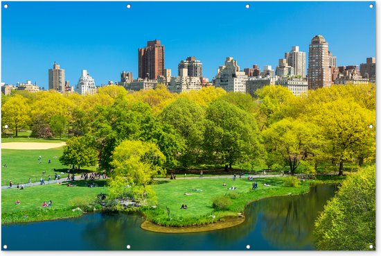 Décoration murale New York – Central Park – Eté – 180×120 cm – Affiche jardin