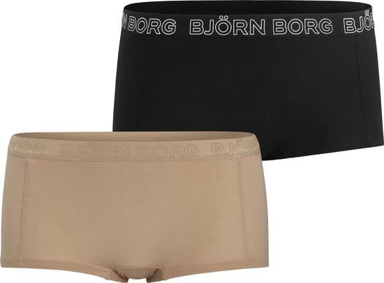 Bjorn Borg Lot de 2 Minishorts Solids Taille 36