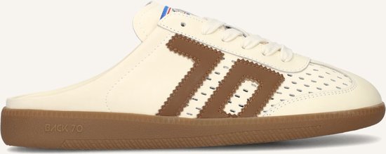 BACK70 Easter Sneakers – Aspect cuir – Femme – Beige – Taille 38