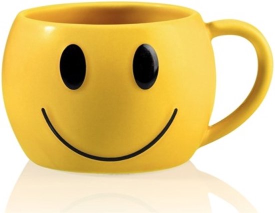 Bitten Design Mug Sac Tasse Mood Jaune