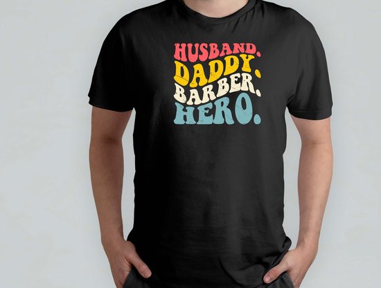 Barber Hero – T-shirt – BarberLife – FreshFade – BarberShopVibes – HairArt – BarbierLeven – StrakkeFade – BarbierShopStijl – HaarKunst